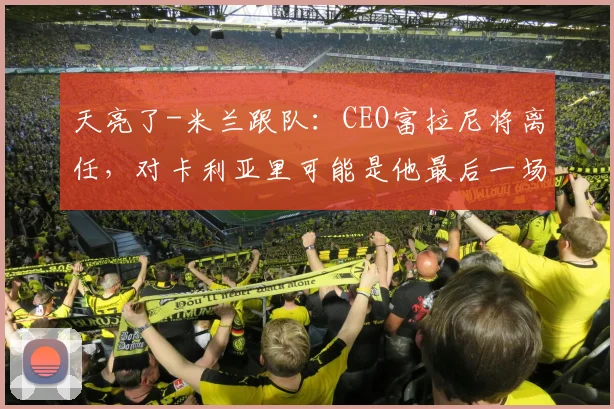 天亮了-米兰跟队：CEO富拉尼将离任，对卡利亚里可能是他最后一场